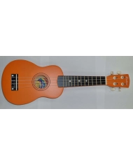 Vintage Laka VUS15OR - Ukulele cu Husa