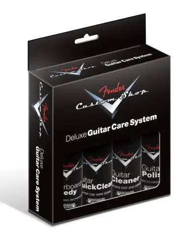 Fender Cs Dlx Guitar Care Kit 4 Pack - Set Intretinere Chitara