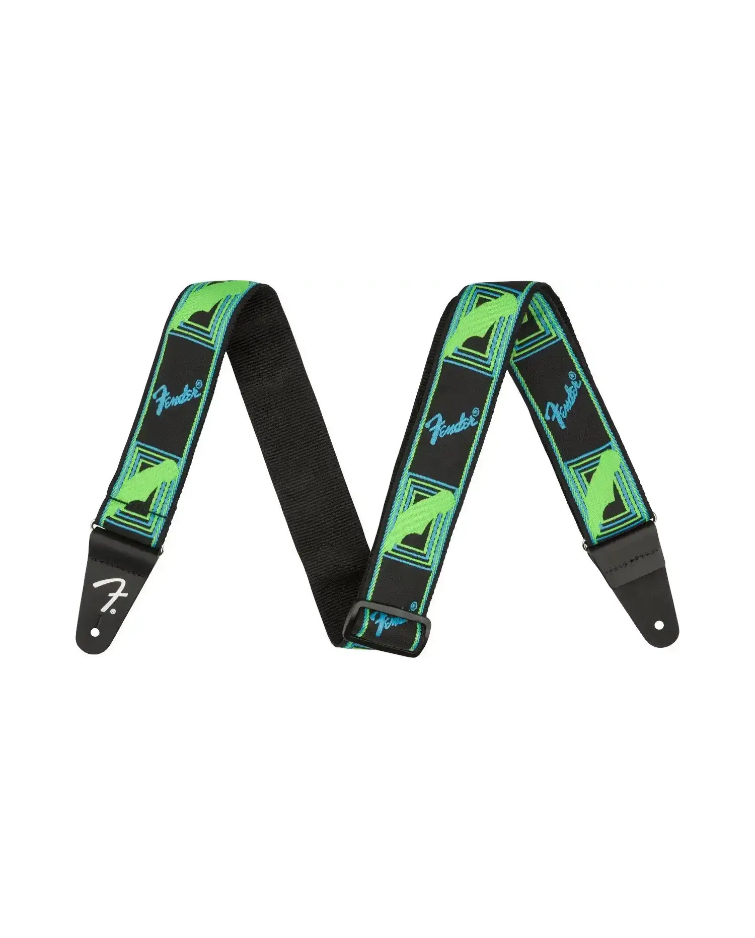 Fender Neon Mono Green Blue - Curea Chitara