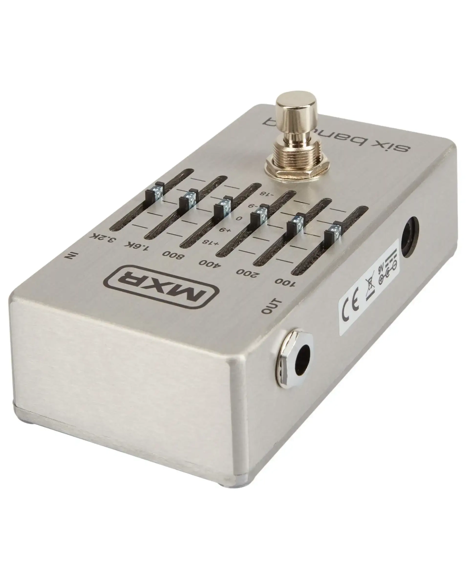 MXR M109S Six Band EQ Silver - Pedala Egalizator