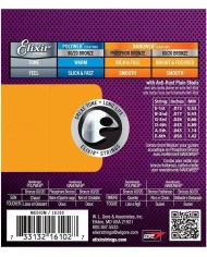 Elixir Nanoweb Phosphor Bronze Medium 13-56 - Set Corzi Chitara Acustica