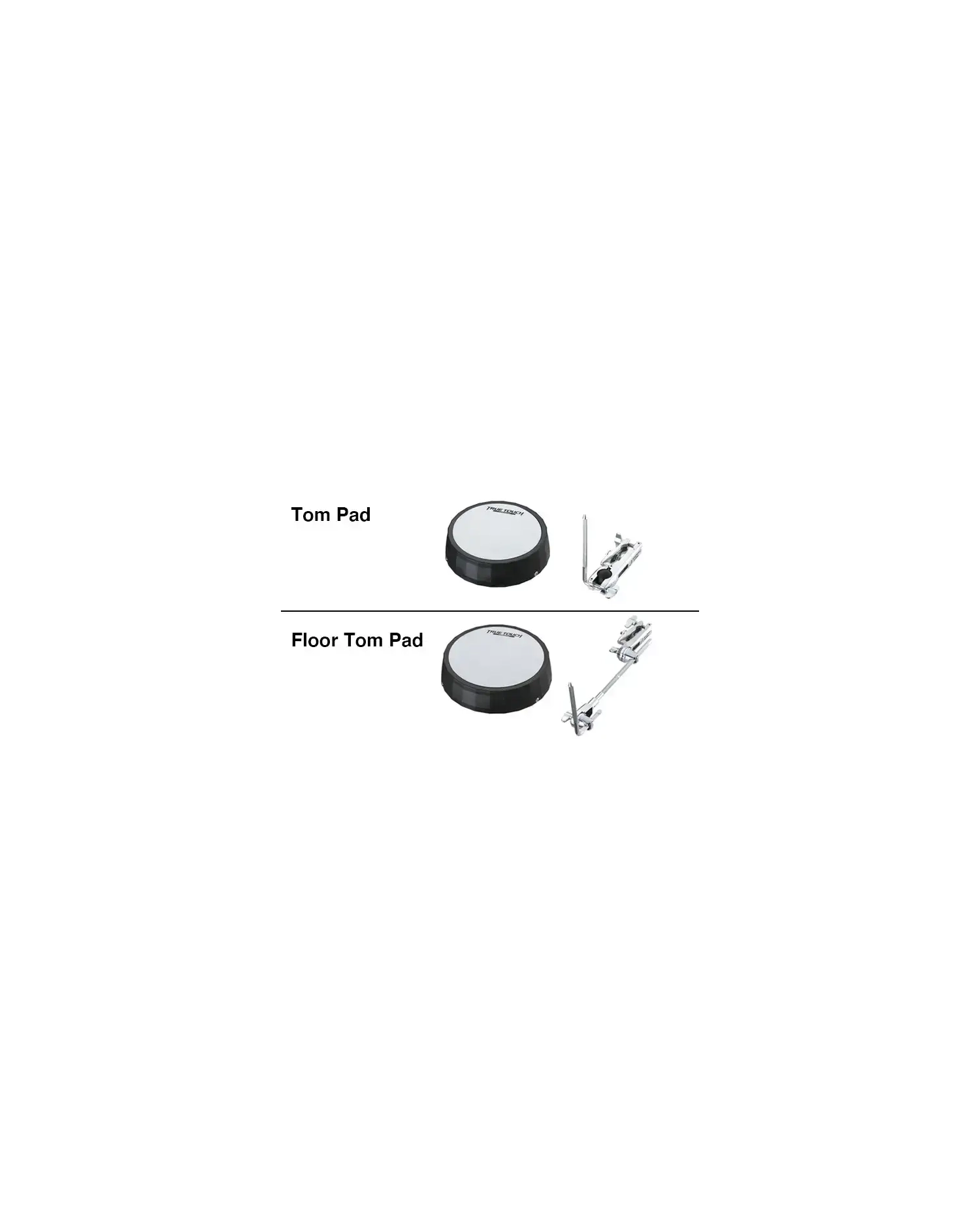 Tama TTK4S True Touch - Set Pad Antrenament (4 Piese)