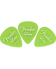 Fender Glow In The Dark 12PK - Set Pene Chitara