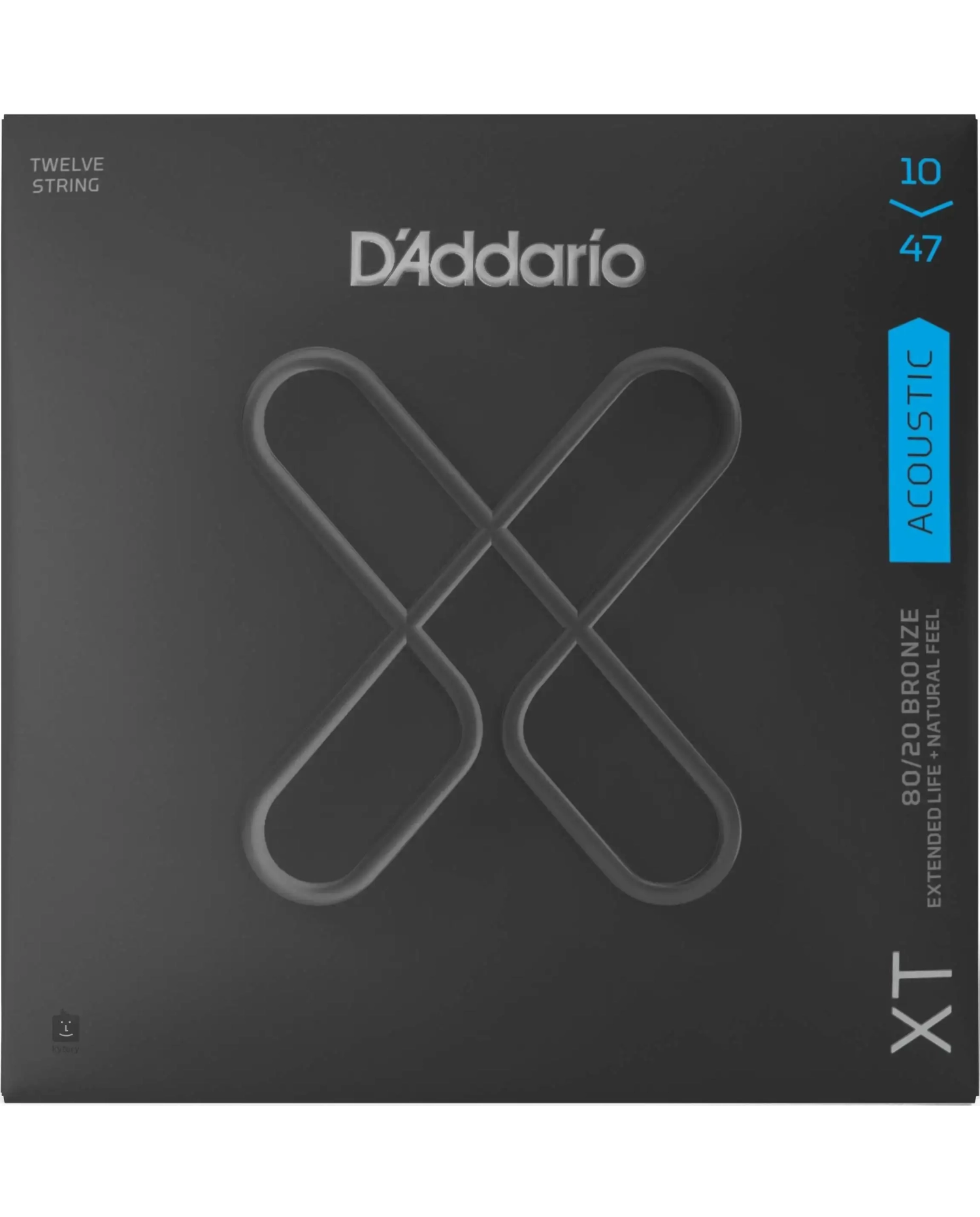 D'Addario XT Acoustic 80/20 Light - Set 12 Corzi Chitara Acustica 10-47