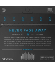 D'Addario XT Acoustic 80/20 Light - Set 12 Corzi Chitara Acustica 10-47