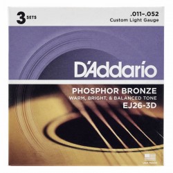 D'Addario EJ26-3D Phosphor...