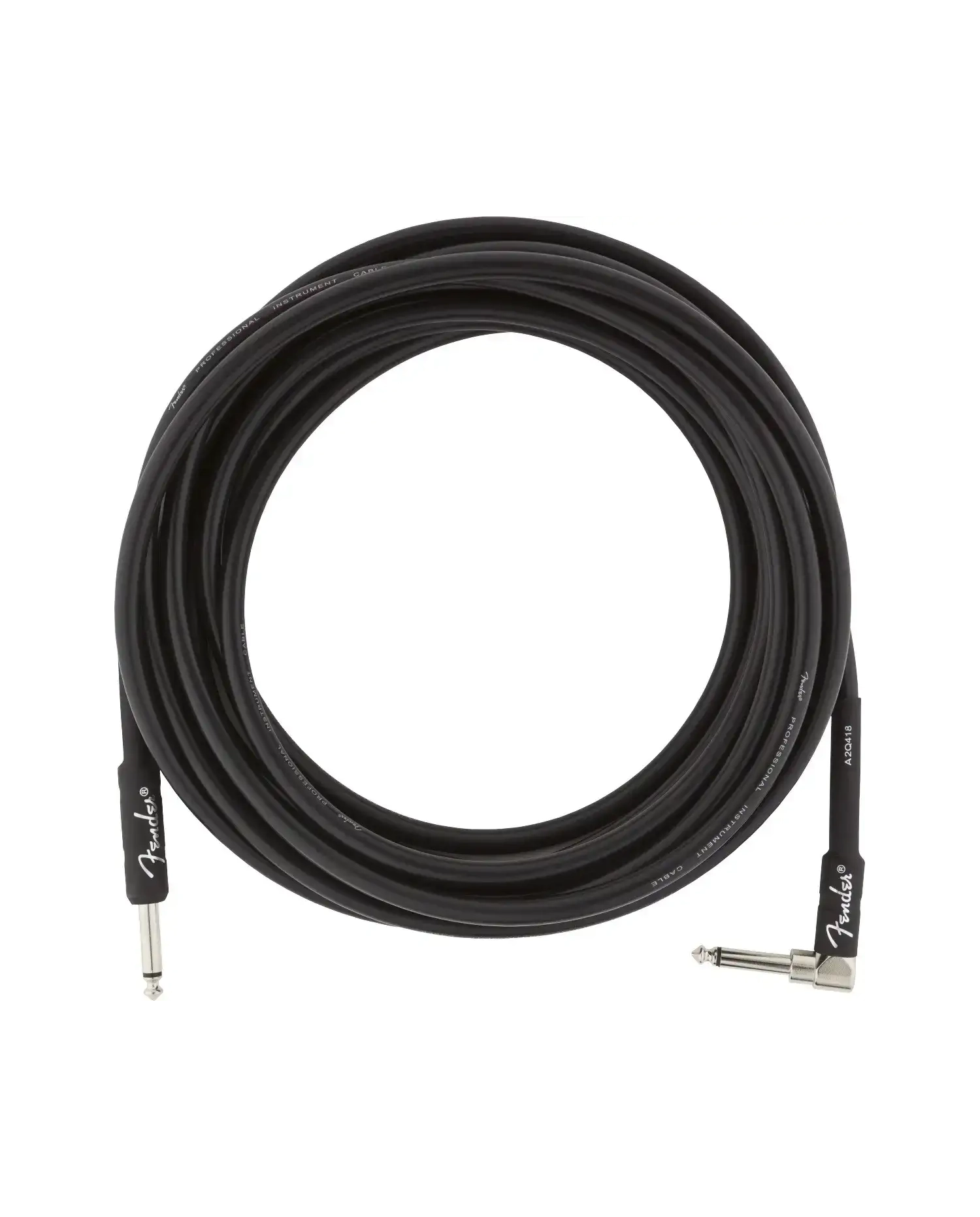 Fender Professional 18.6 Black Jack-Jack L - Cablu Instrument 5.5m