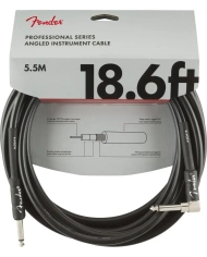 Fender Professional 18.6 Black Jack-Jack L - Cablu Instrument 5.5m