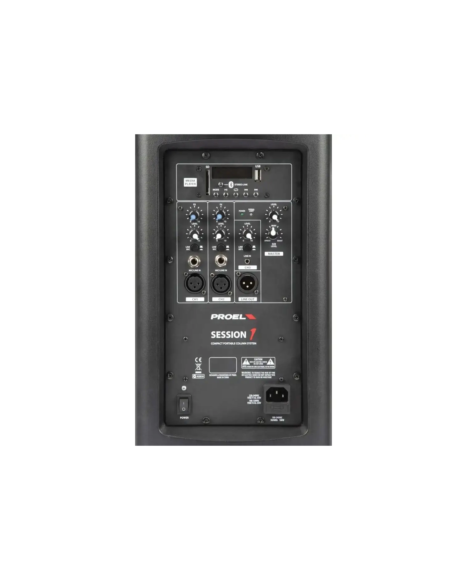 Proel Session1 - Sistem audio