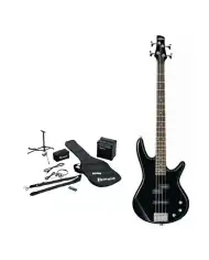 Ibanez IJSR190U Black - Pachet chitara bass cu accesorii Ibanez - 1