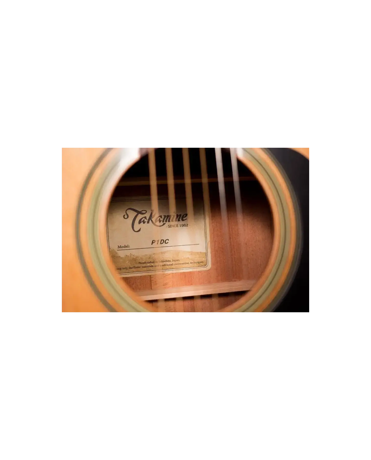 Takamine P1DC Natural - Chitara electro-acustica Takamine - 6