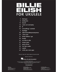 MSG Billie Eilish For Ukulele - Manual Ukulele