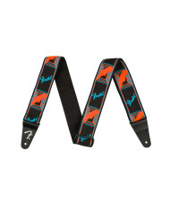 Fender Neon Mono GRN BL/ORNG - Curea Chitara