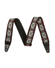 Fender Pasadena Woven Redsnow - Curea Chitara