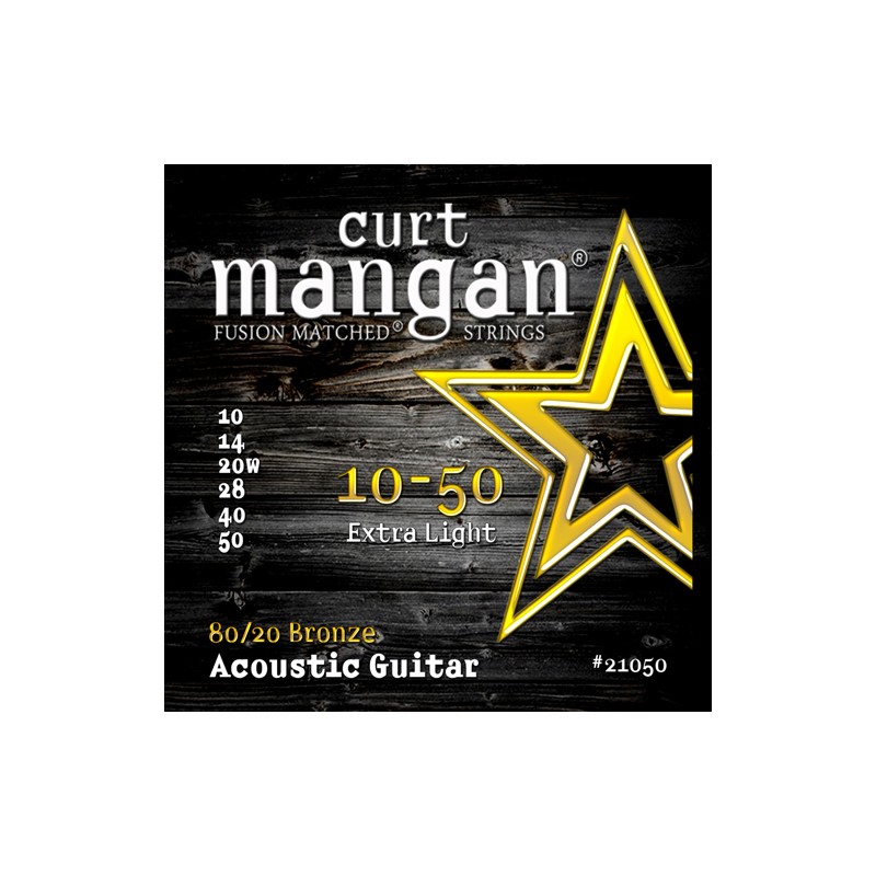 Curt Mangan 80/20 Bronze -...