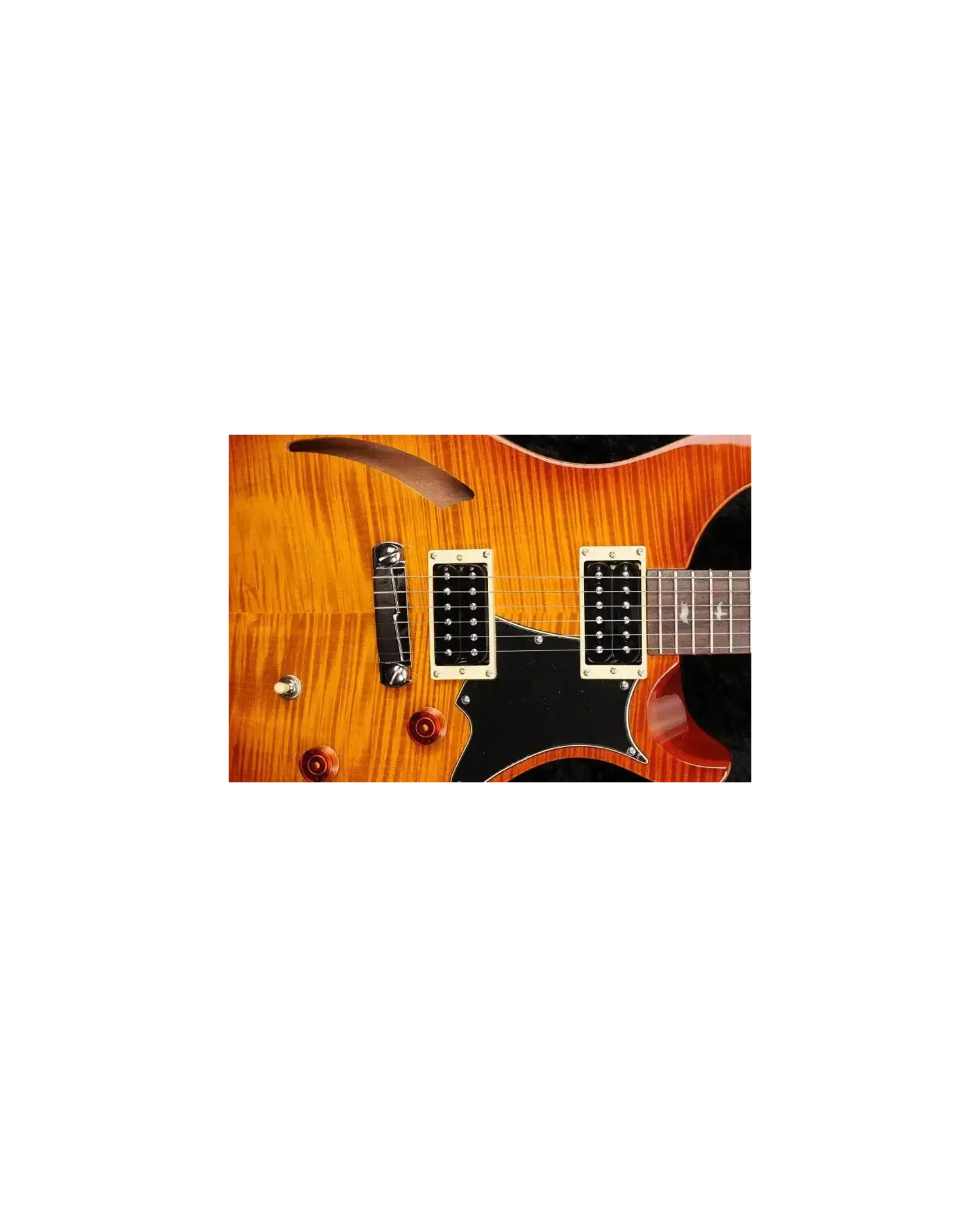 PRS SE Custom Semihollow Violin Sunburst - Chitara electrica PRS - 2