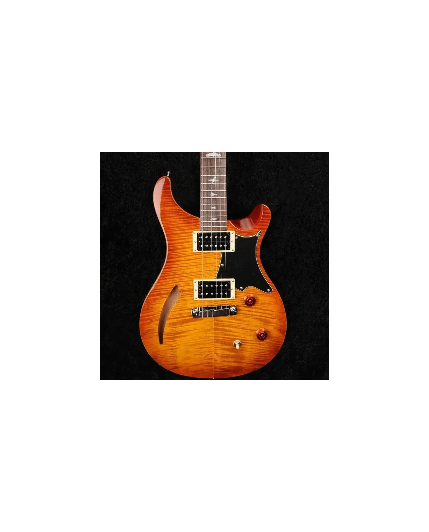 PRS SE Custom Semihollow Violin Sunburst - Chitara electrica PRS - 3