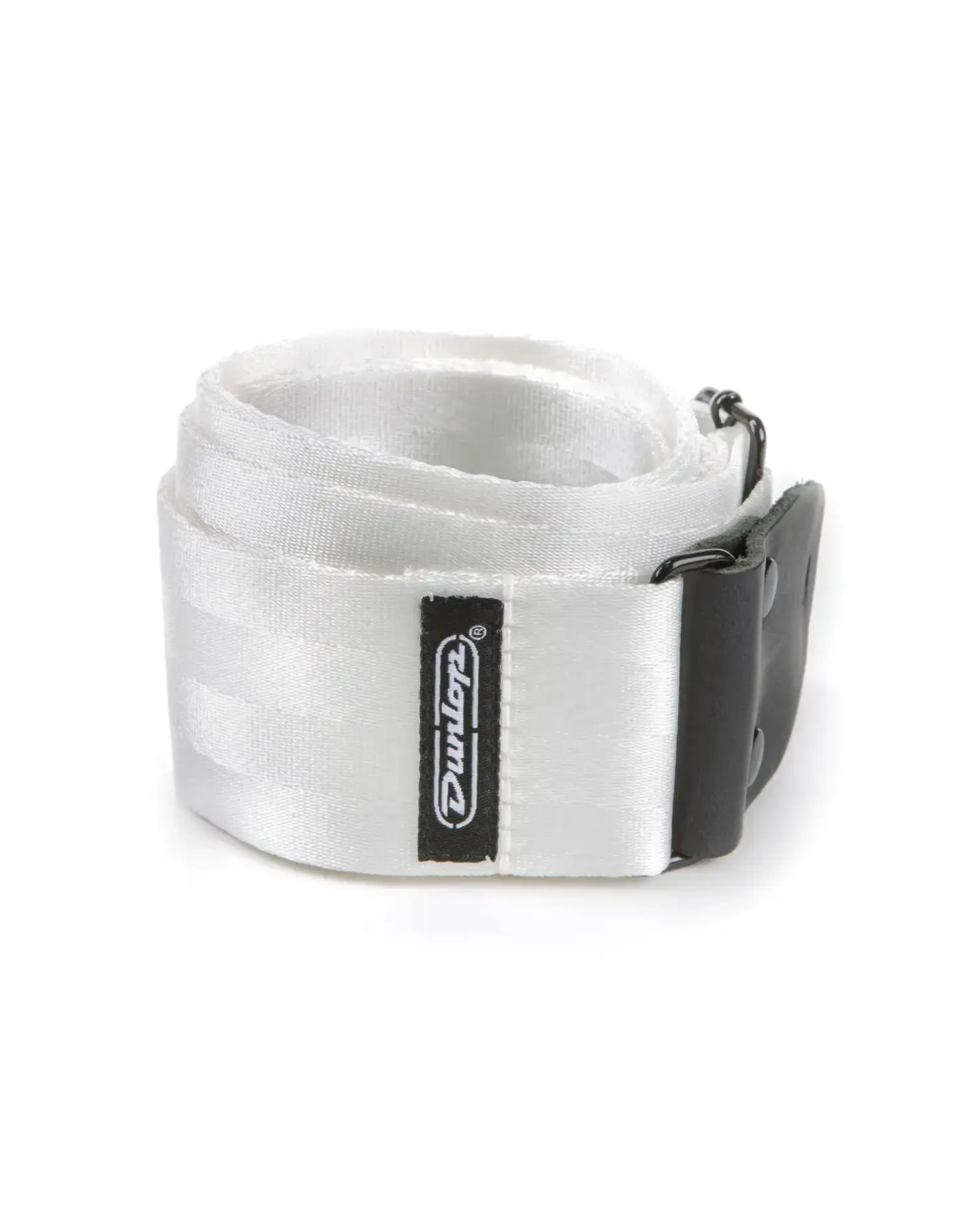 Dunlop DST70-01WH Deluxe Seatbelt White Strap - Curea Chitara