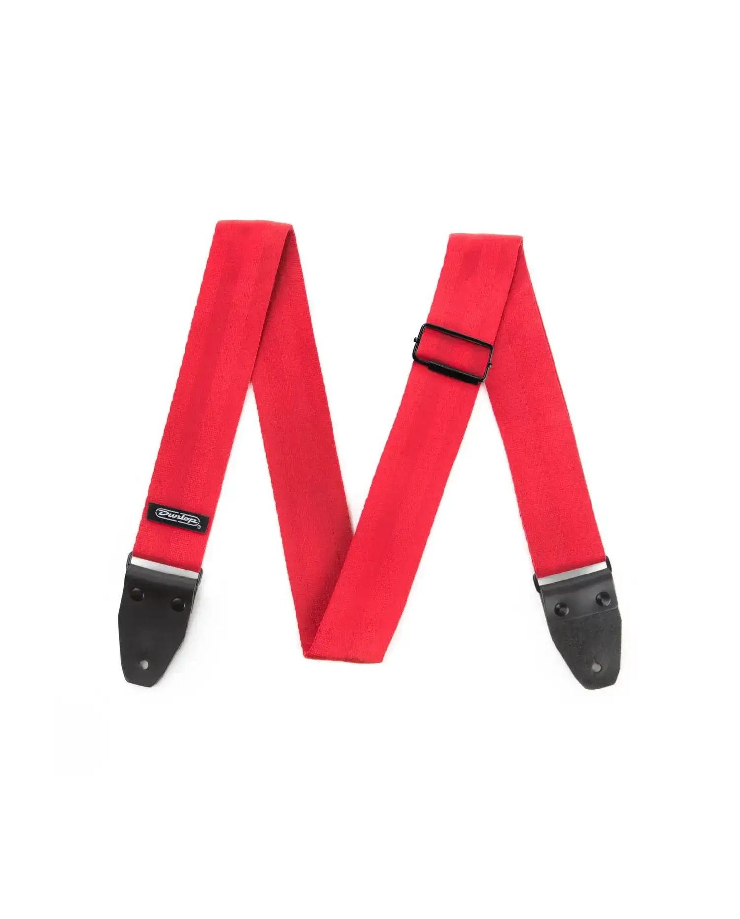 Dunlop DST70-01RD Deluxe Seatbelt Red Strap - Curea Chitara