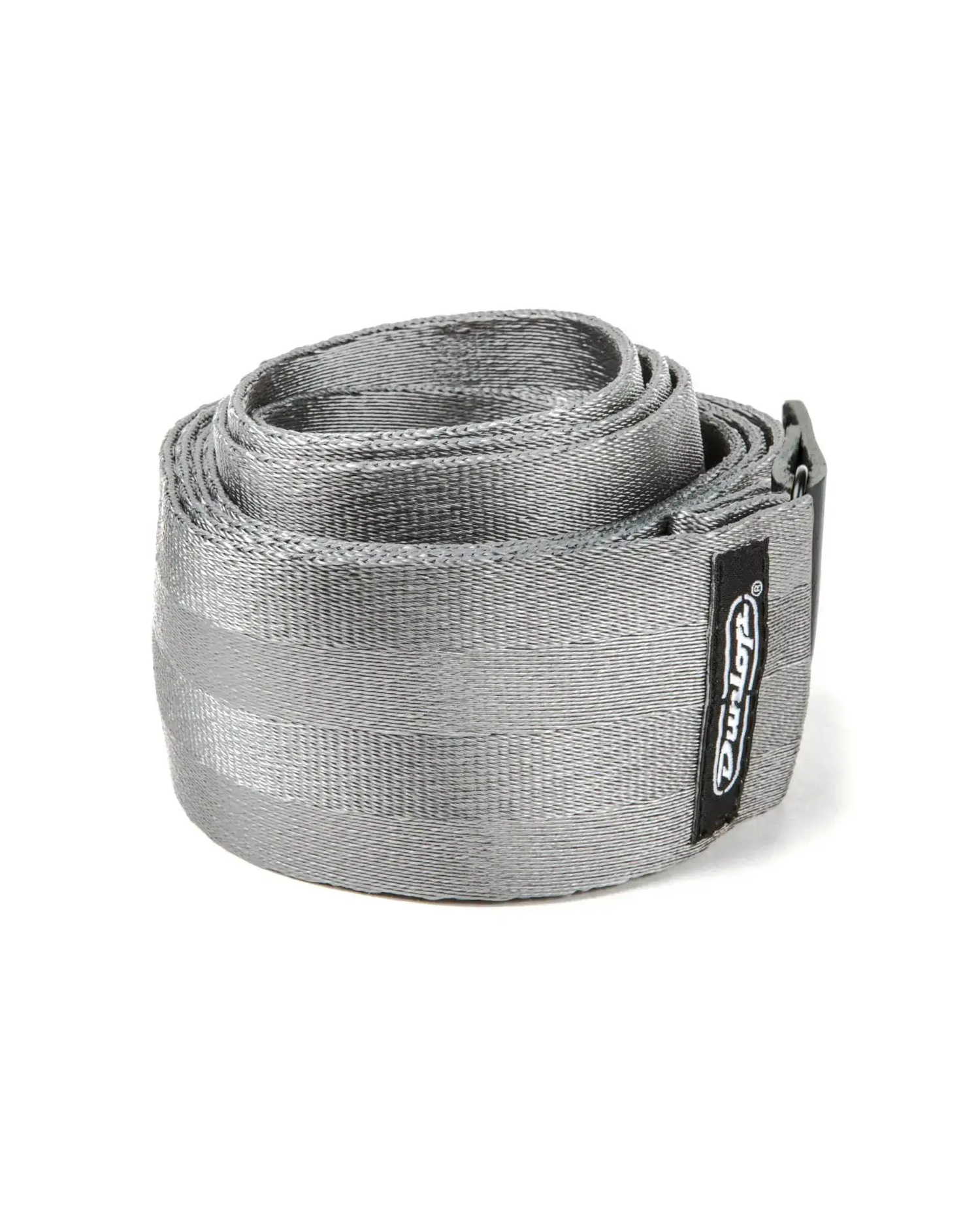 Dunlop DST70-01GY Deluxe Seatbelt Grey Strap - Curea Chitara