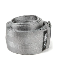 Dunlop DST70-01GY Deluxe Seatbelt Grey Strap - Curea Chitara