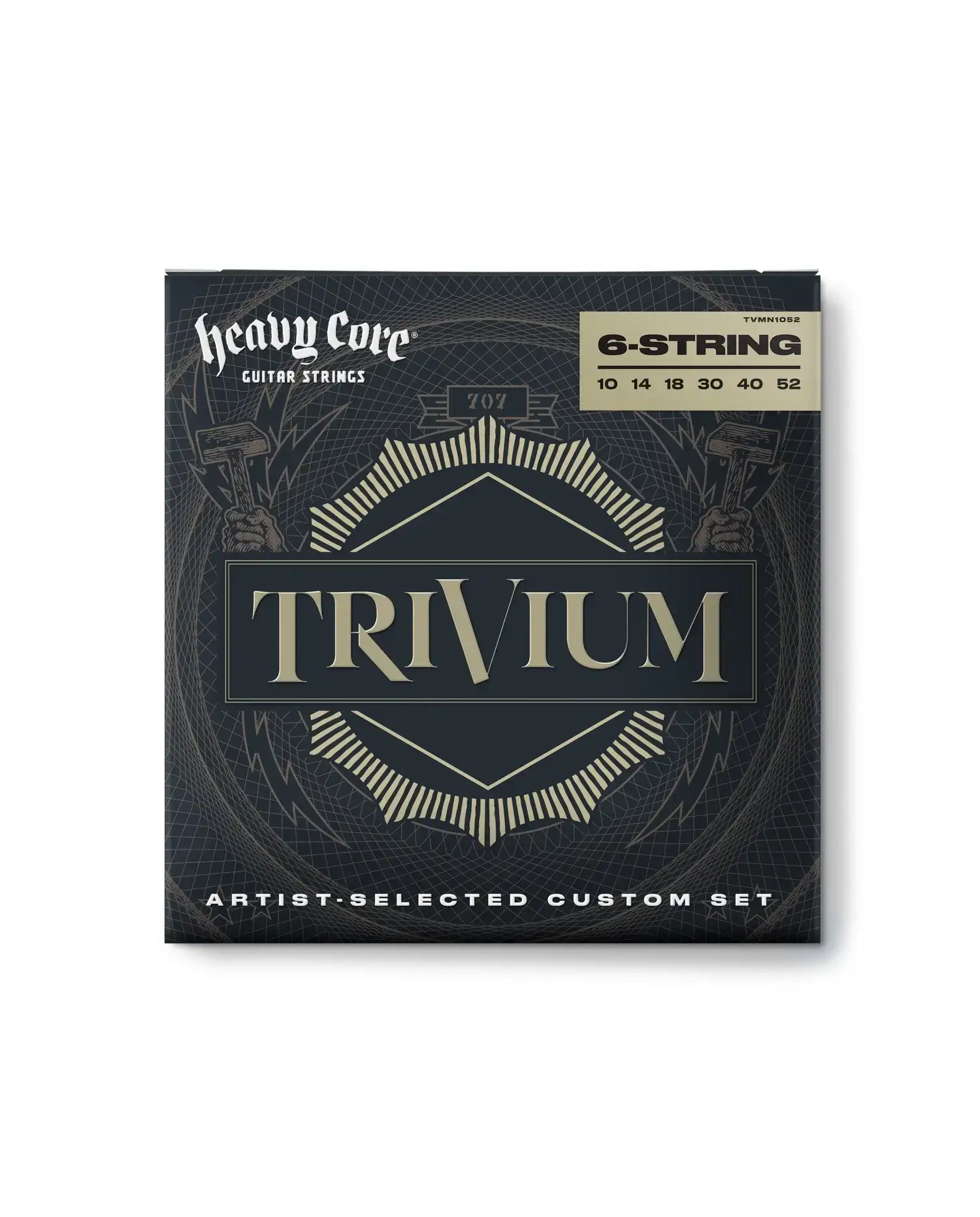 Dunlop TVMN1052 Trivium Strings Lab Series - Set Corzi Chitara 10-52