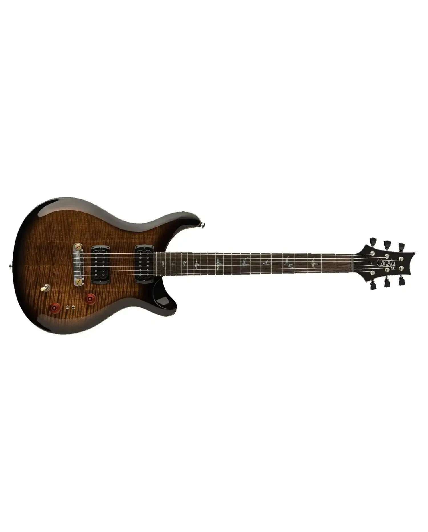 PRS SE Paul's Guitar Black Gold Burst - Chitara Electrica cu Husa