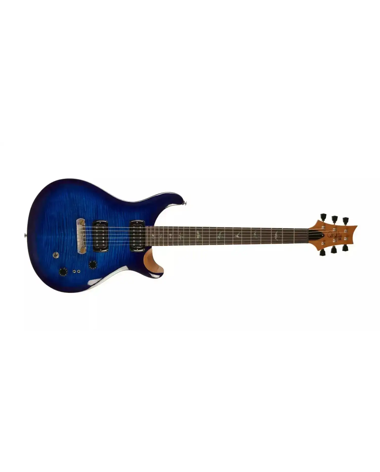 PRS SE Paul's Guitar Black Faded Blue - Chitara Electrica cu Husa