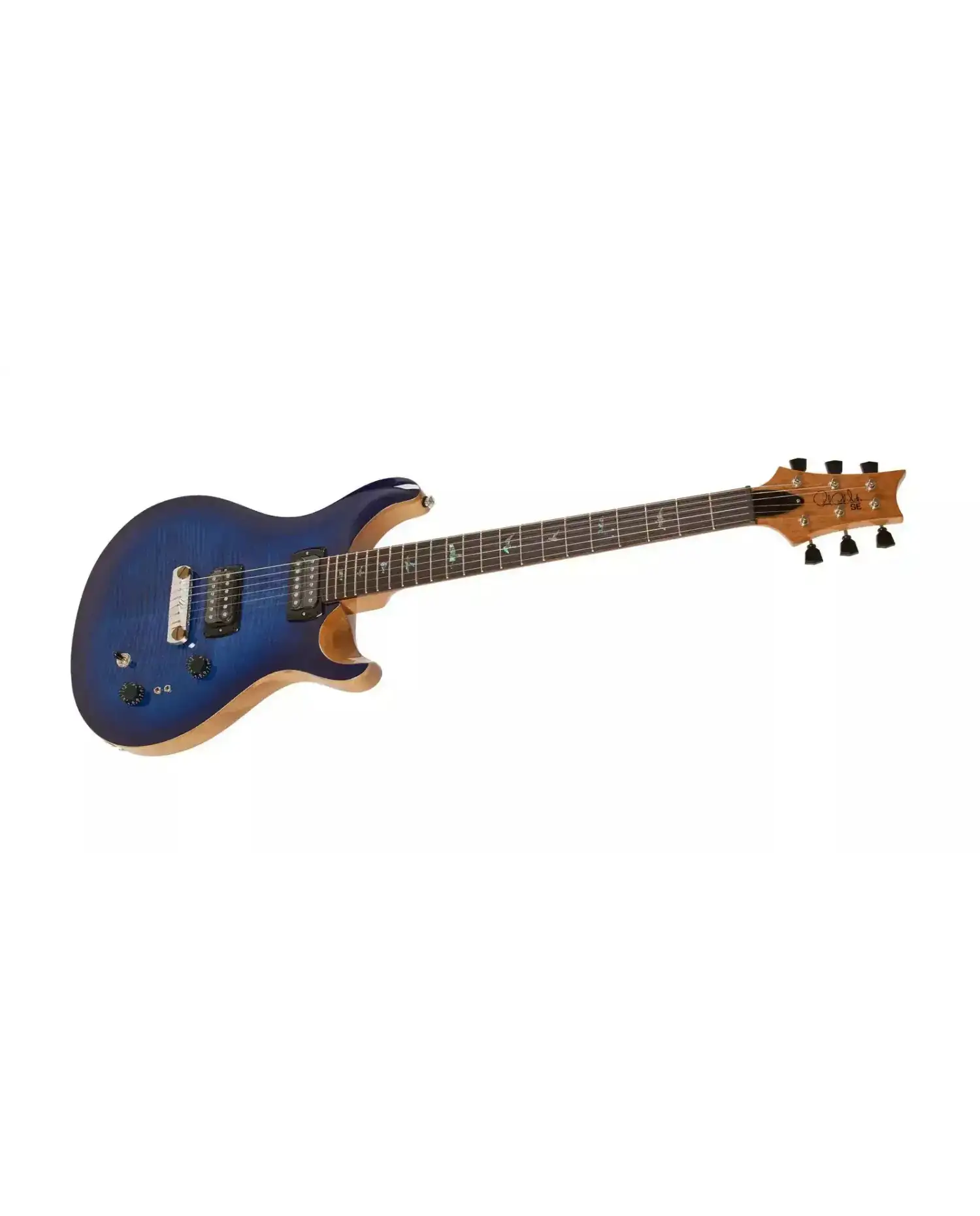 PRS SE Paul's Guitar Black Faded Blue - Chitara Electrica cu Husa