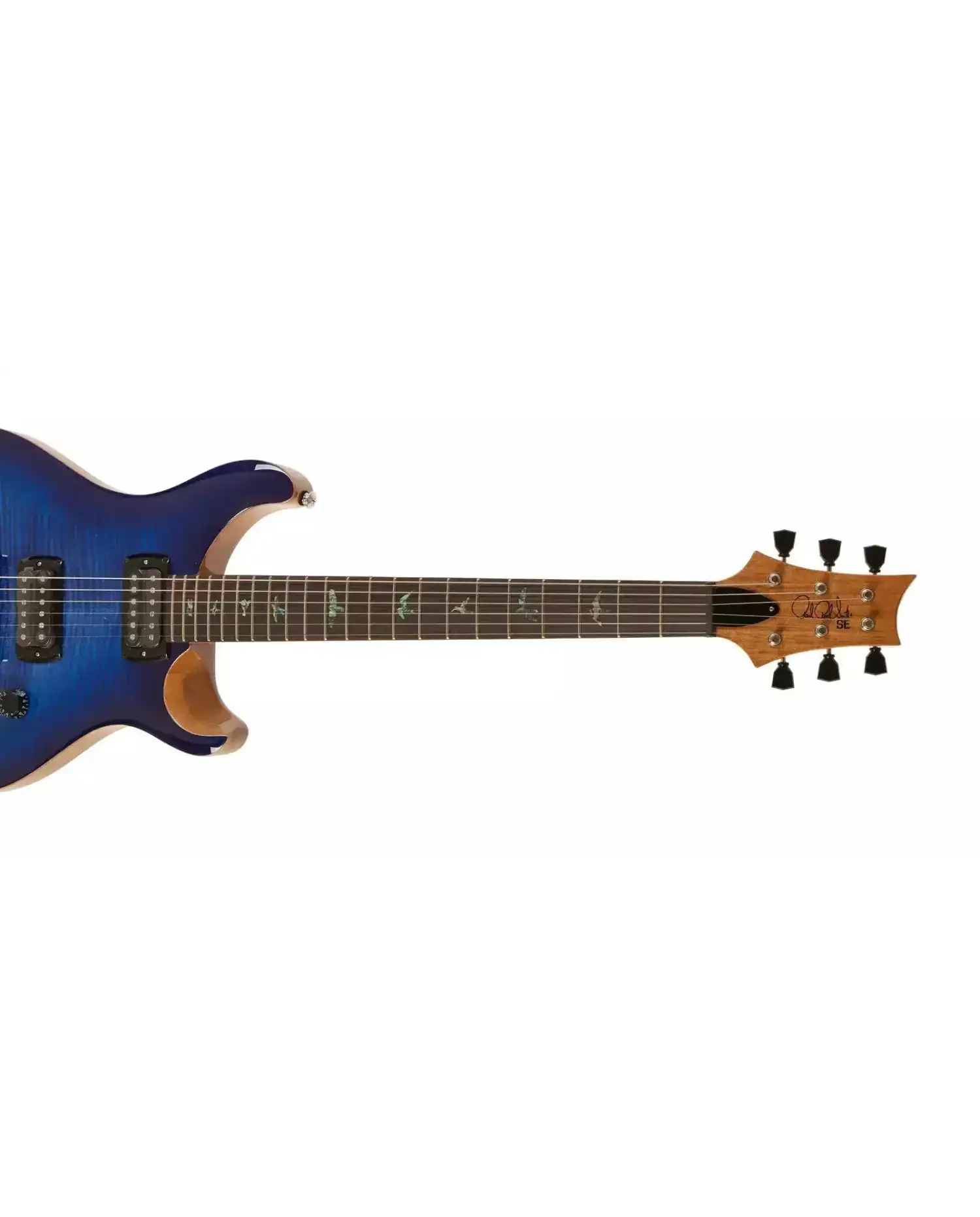 PRS SE Paul's Guitar Black Faded Blue - Chitara Electrica cu Husa