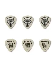 Dunlop PH122P1.14 White Fang - Set 6 Pene Chitara