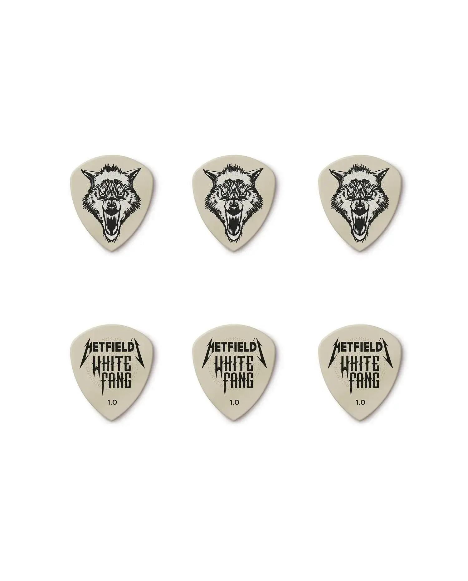 Dunlop PH122P1.0 White Fang - Set 6 Pene Chitara