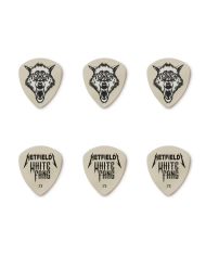 Dunlop PH122P.73 White Fang - Set 6 Pene Chitara