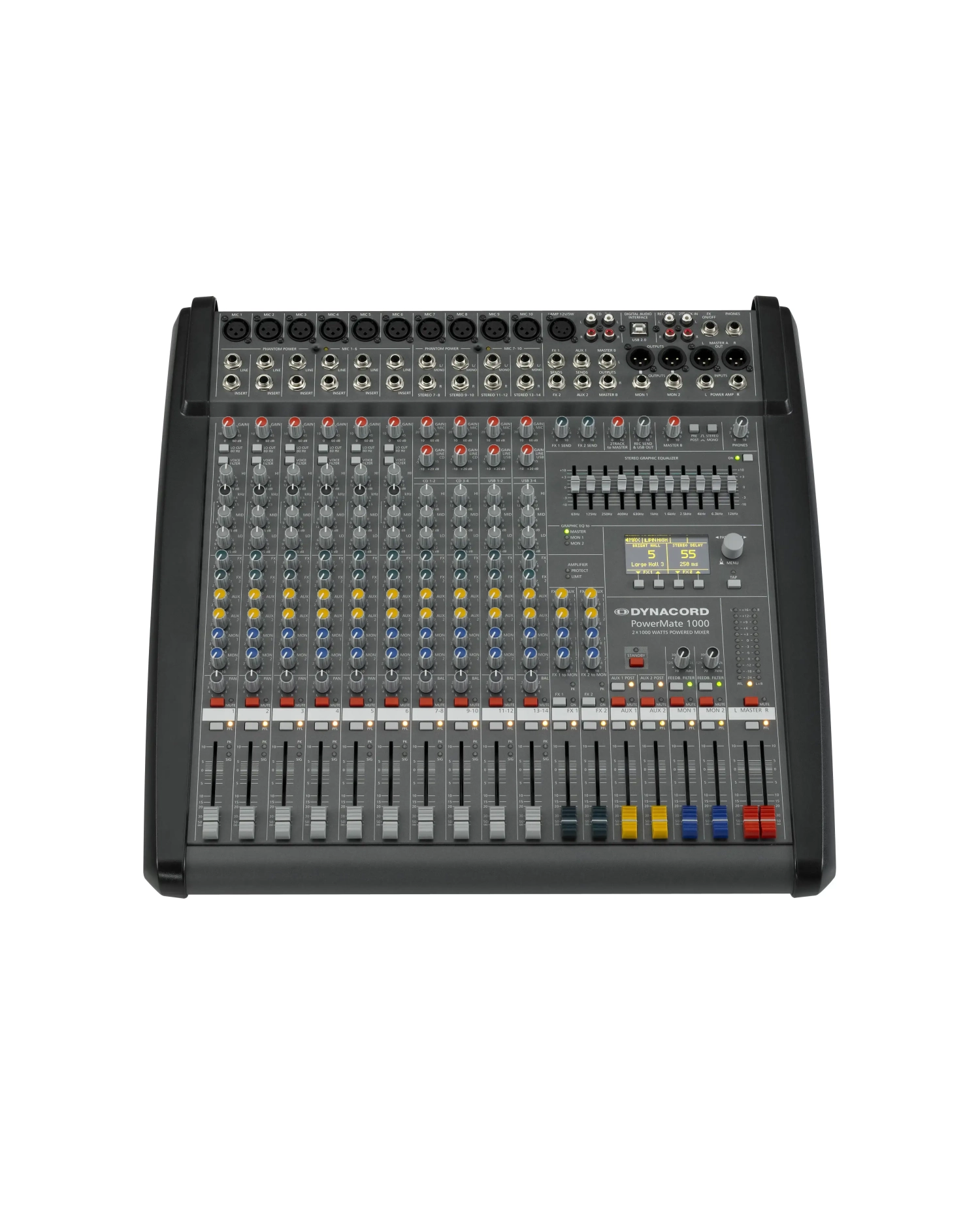 Mixer autoamplificat, 10 canale Dynacord Powermate 1000-3 | MC MUSIC