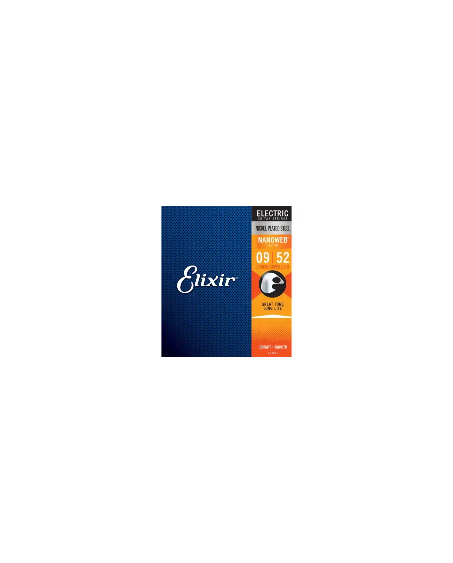 Elixir Nanoweb Superlight 09-52 7 String - Set Corzi Chitara Electrica