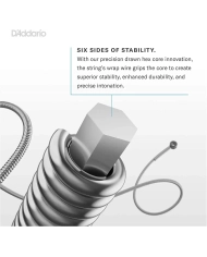 D`Addario EJ13 - Corzi Chitara Acustica 3 PACK