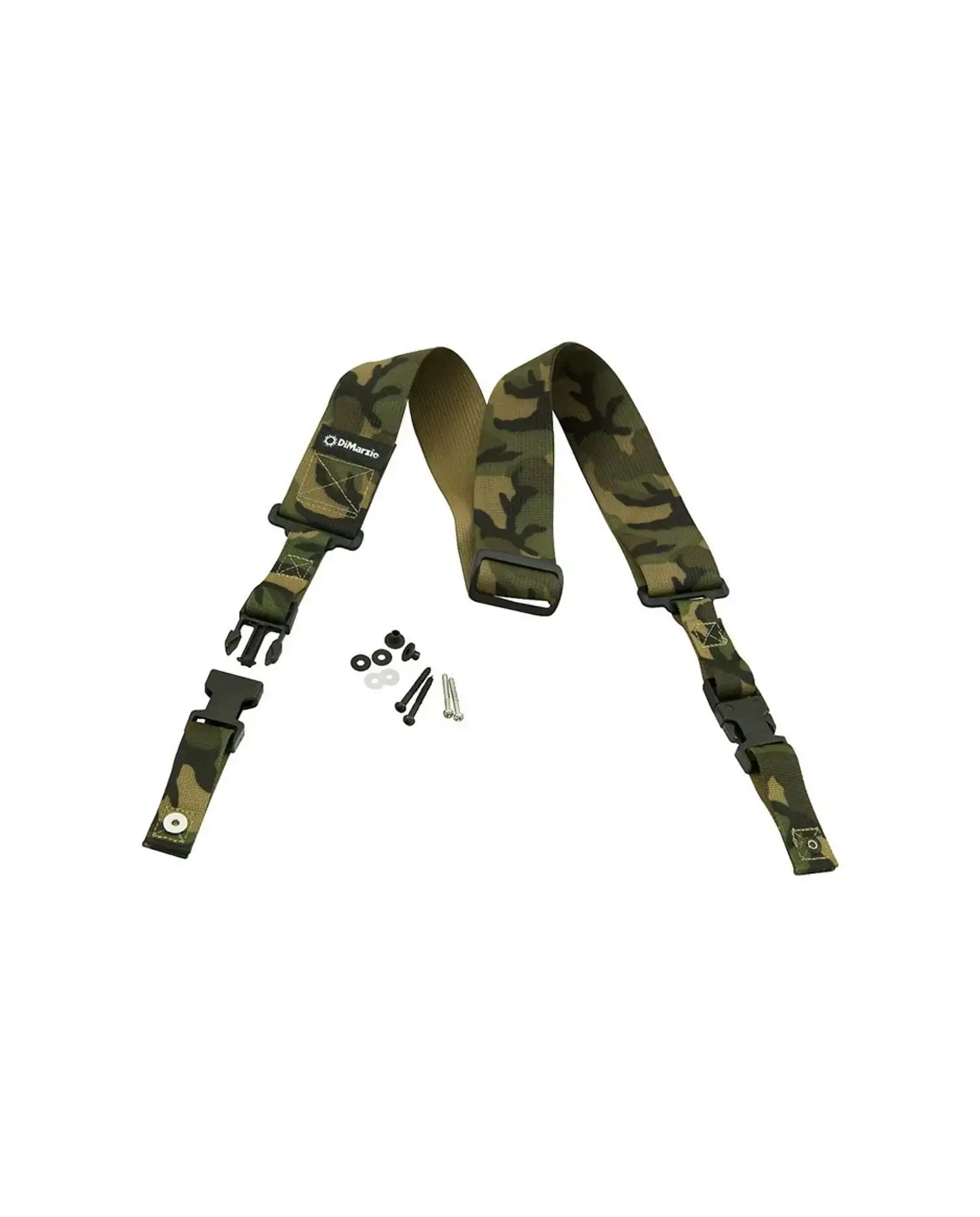 DiMarzio DD2200CM Clip Lock Strap Cordura Camo- Curea Chitara