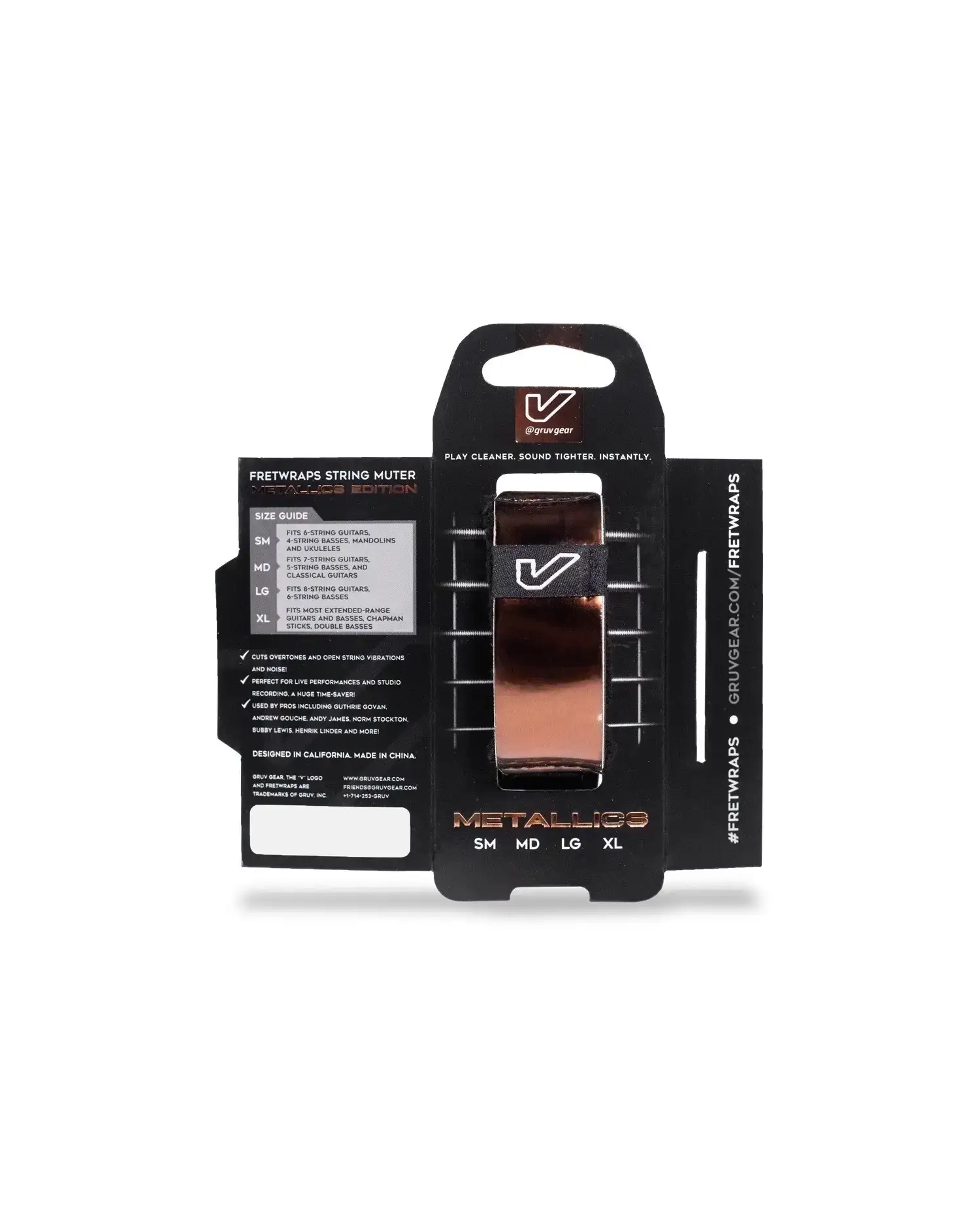 Gruv Gear Fretwrap SM - Bronze