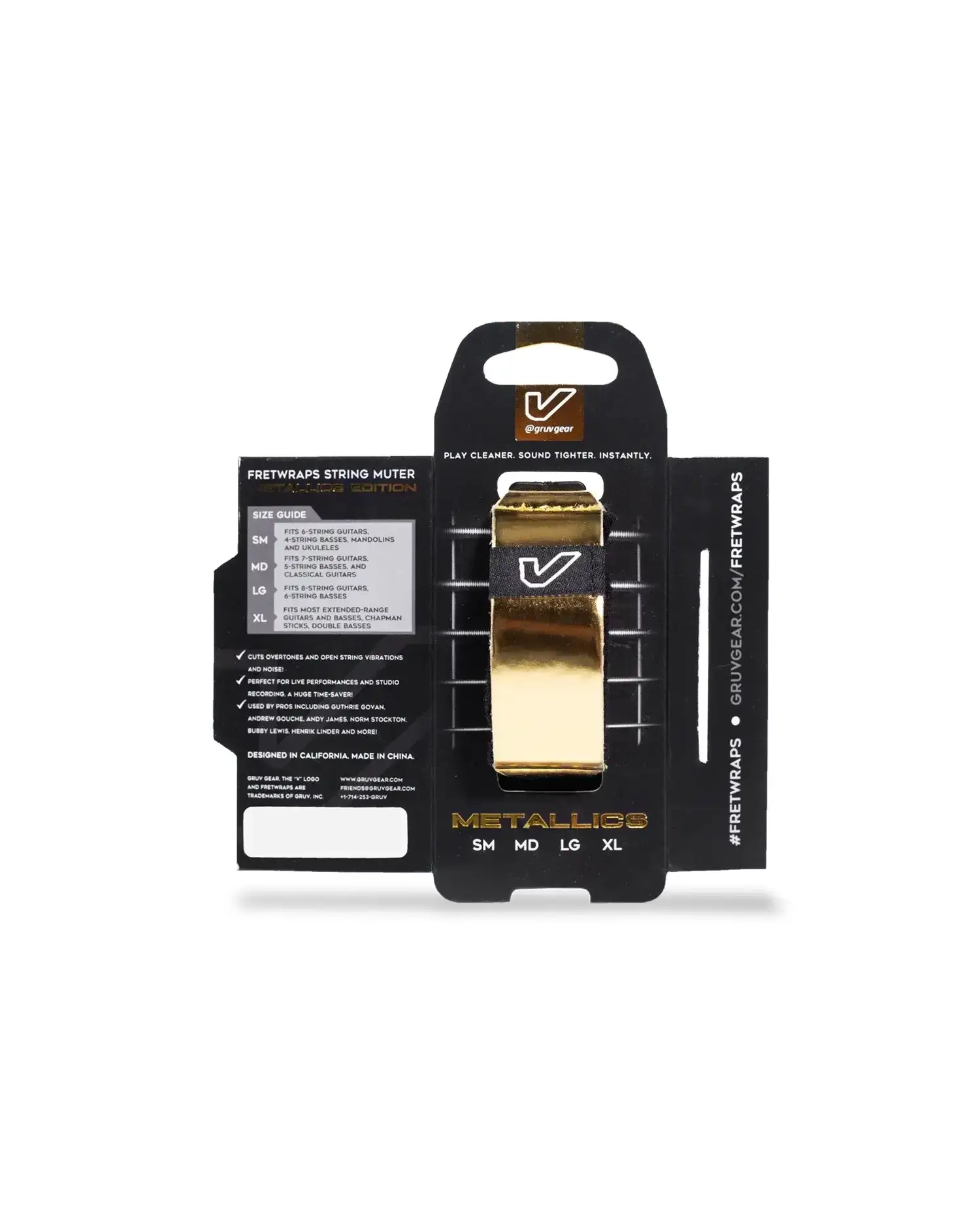 Gruv Gear Fretwrap SM - Gold