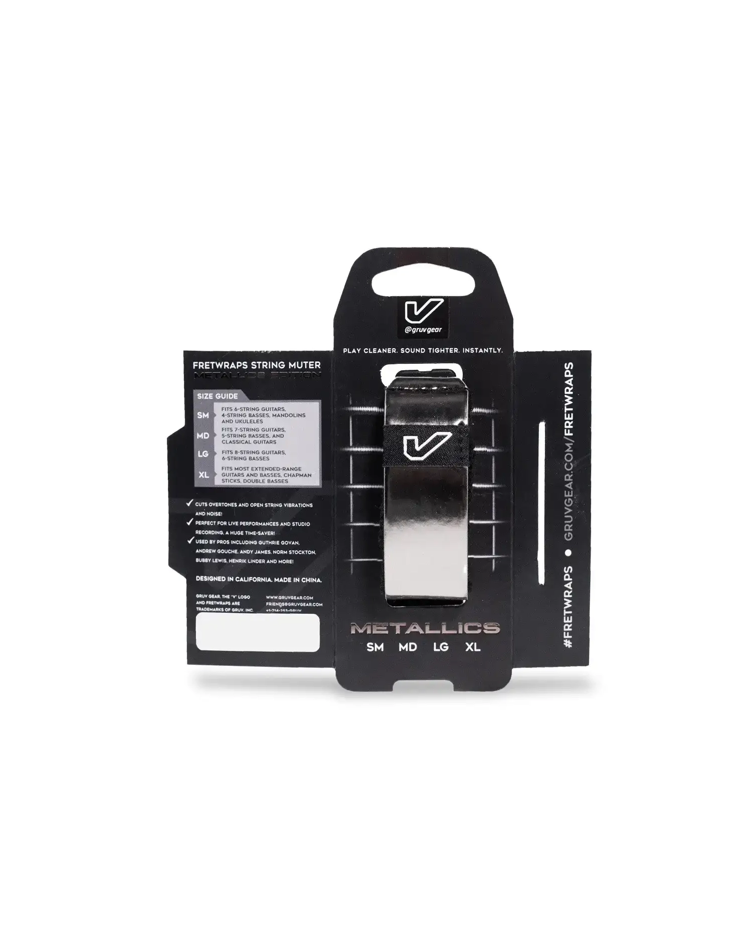 Gruv Gear Fretwrap MD - Titanium