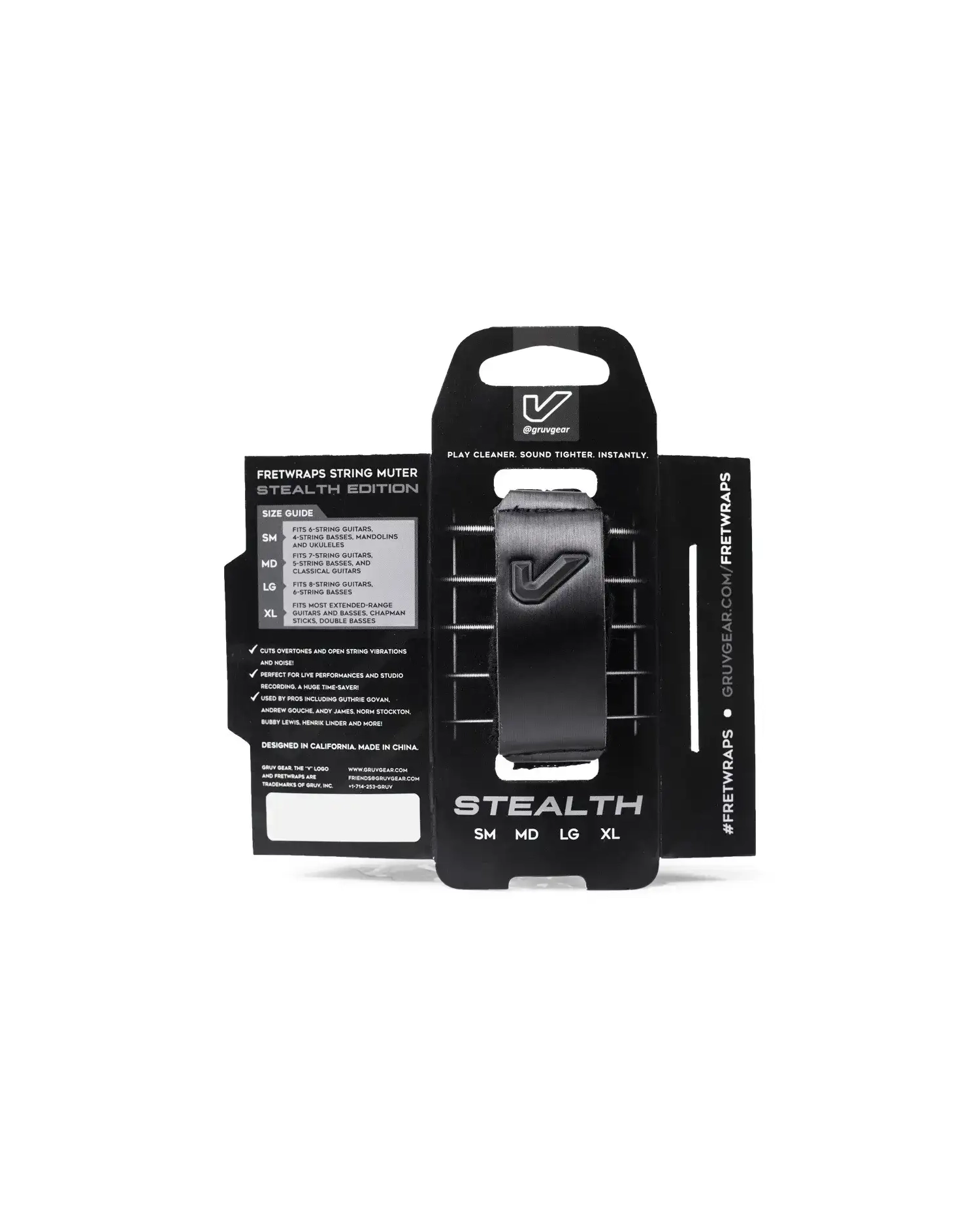 Gruv Gear Fretwrap MD - Stealth