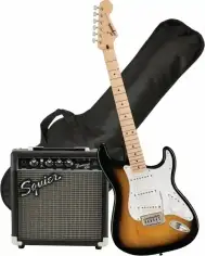 Squier Sonic Strat Pack 2TS - Pachet Chitara electrica