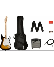Squier Sonic Strat Pack 2TS - Pachet Chitara electrica