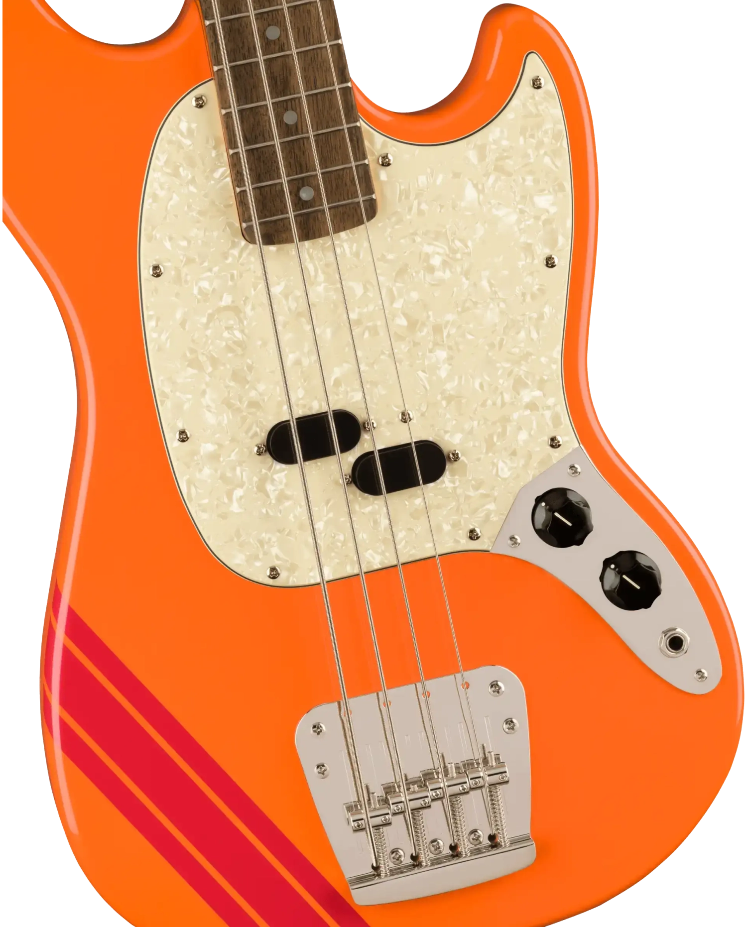Squier Classic Vibe Mustang Bass Capri Orange - Chitara Bass