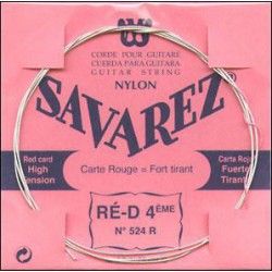 Savarez 524R Carte Rouge - Coarda chitara clasica Re Savarez - 1