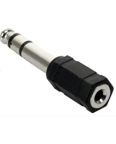 Proel AT165 - Adaptor Jack stereo 3.5 mm - 6.35 mm