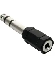 Proel AT165 - Adaptor Jack stereo 3.5 mm - 6.35 mm