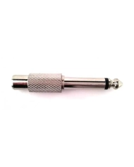 Proel AT190M - Adaptor RCA  - Jack mono 6.35 mm