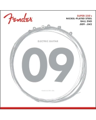 Fender Super 250's Nickel Plated Steel - Corzi chitara electrica 9-42
