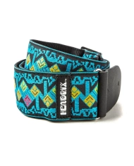 Dunlop JH14 Strap Hendrix 2 Live In Maui Blue - Curea chitara